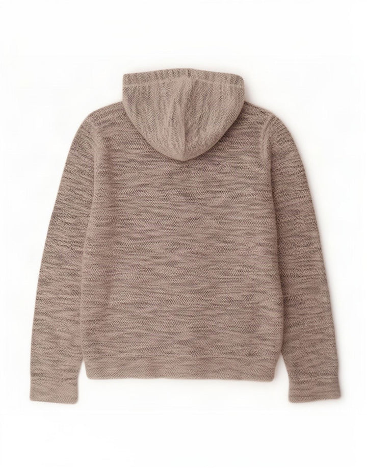 Fat Face Herre hættetrøje med lynlås Medium Grey Flecked