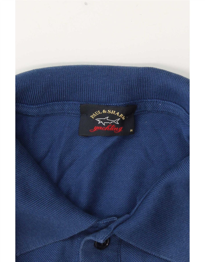 Paul & Shark Herre Yachting Langærmet Polo Shirt Medium Blue