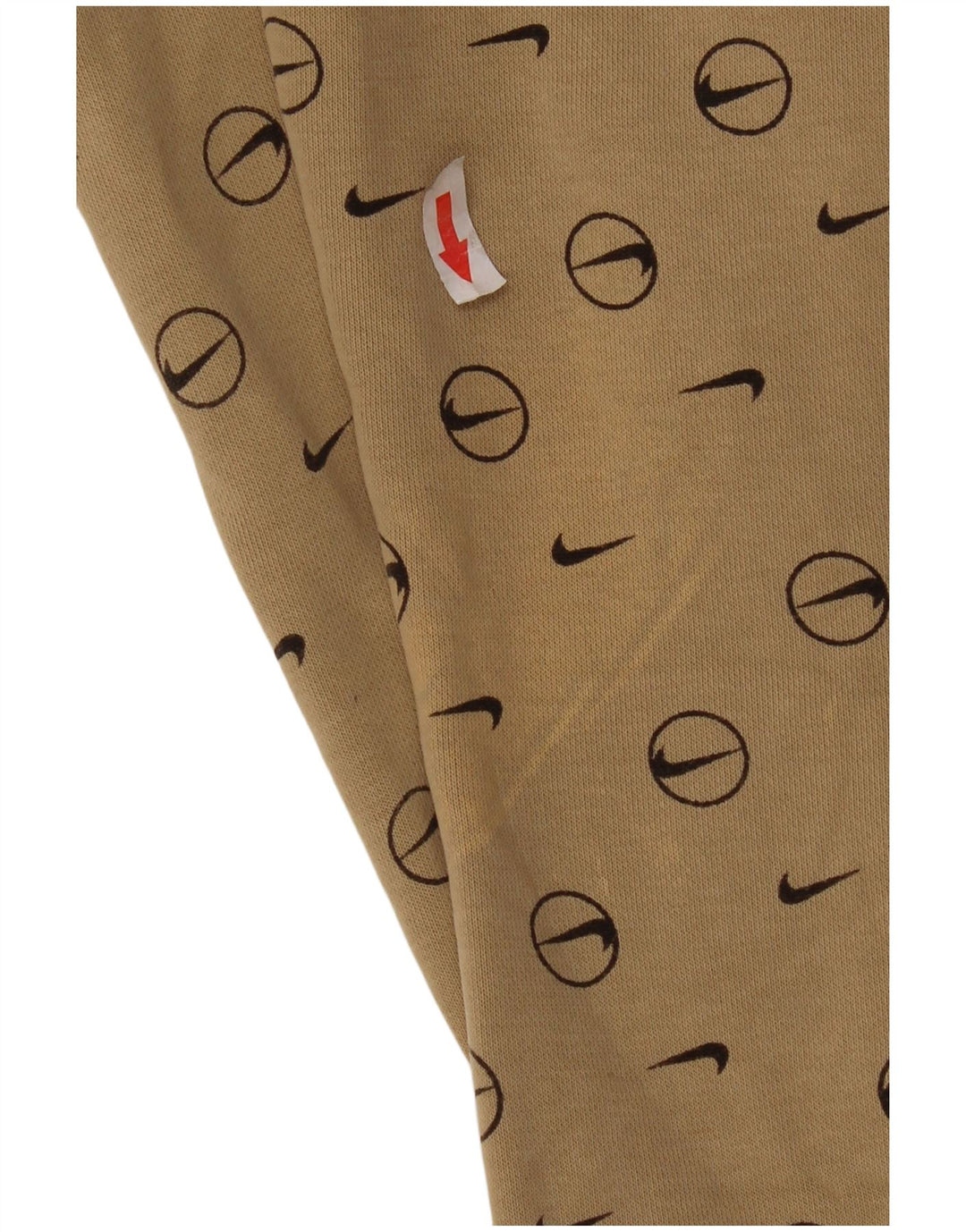 Nike Herre grafisk træningsdragt Bukser Joggers Små Beige Geometrisk