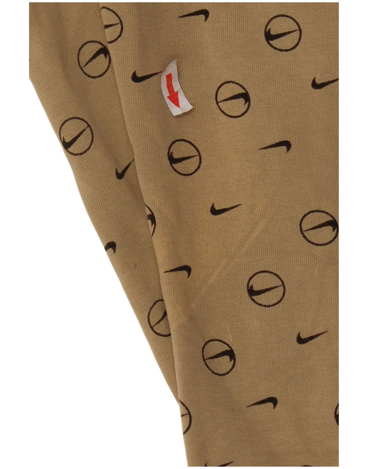 Nike Herre grafisk træningsdragt Bukser Joggers Små Beige Geometrisk