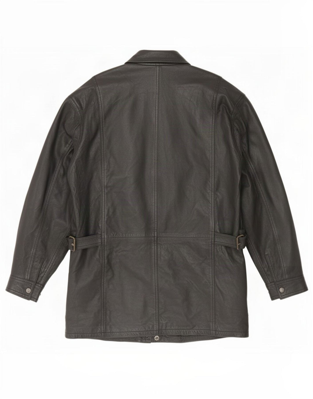 Vintage herre læderjakke UK 42 XL Sort