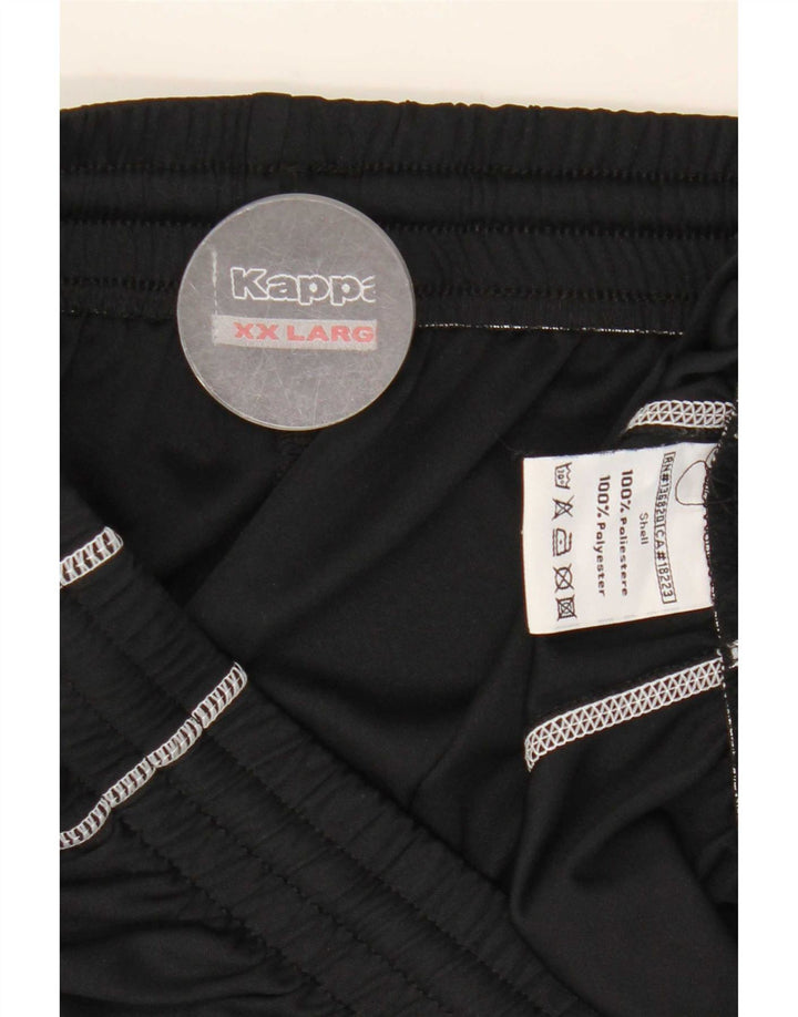 Kappa Herre grafiske sportsshorts 2XL sort polyester