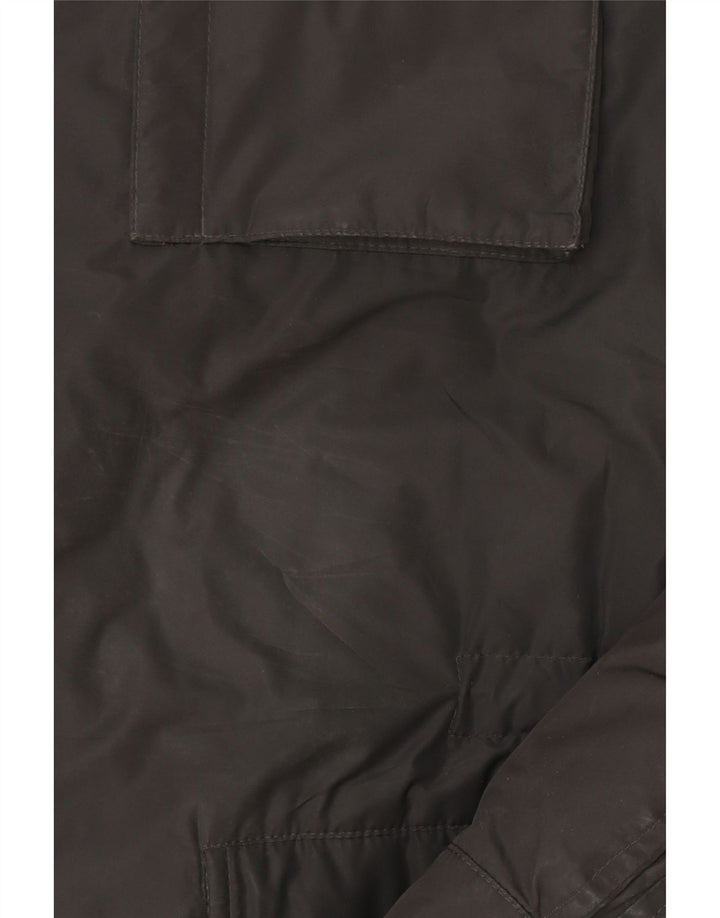 FILA Mens Military Jacket UK 40 Large Black Polyester Vintage Fila and Second-Hand Fila from Messina Hembry 