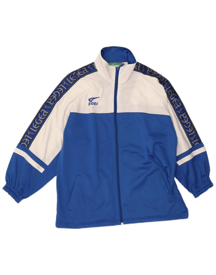 Legea Herre grafisk hel træningsdragt Medium Blue Colourblock Polyester