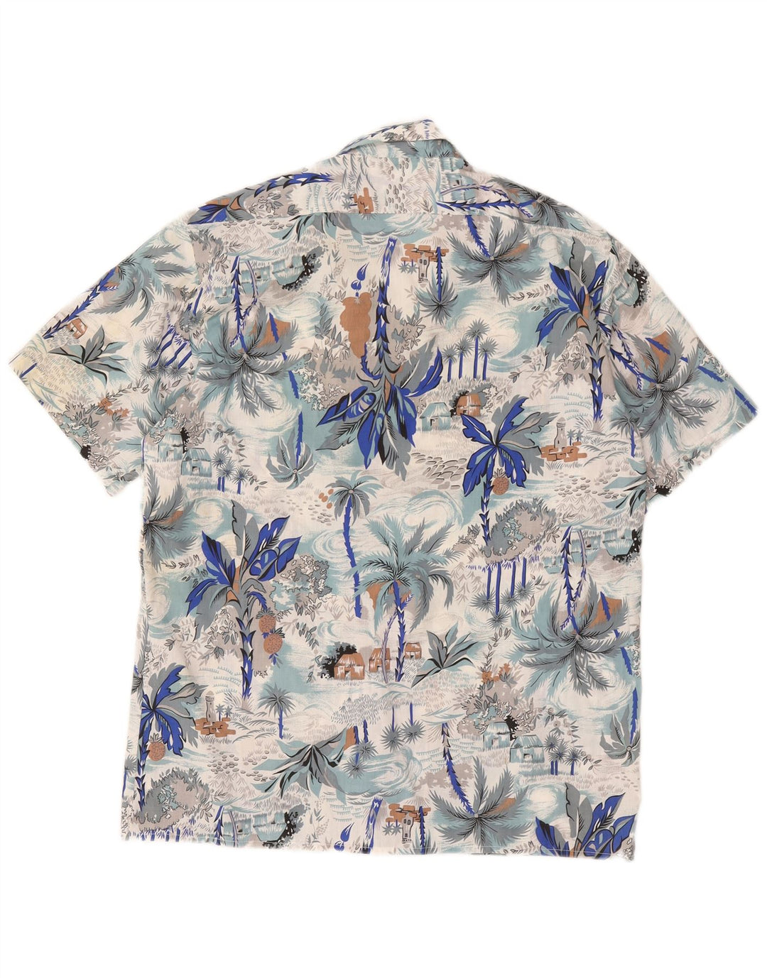 St. Bernard Herre abstrakt mønster skjorte størrelse 41/42 Stor flerfarvet Hawa