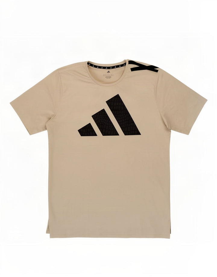 Adidas grafisk t-shirt til mænd, stor off white