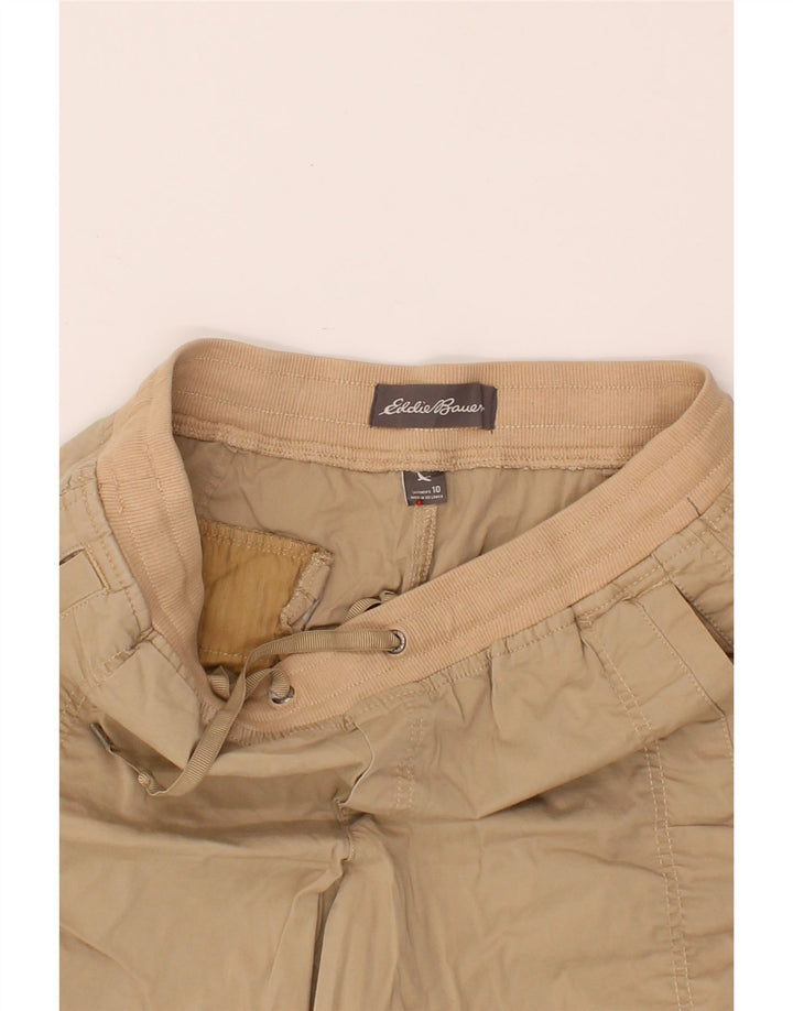 EDDIE BAUER Womens Casual Shorts US 10 Large W28  Beige Cotton Vintage Eddie Bauer and Second-Hand Eddie Bauer from Messina Hembry 