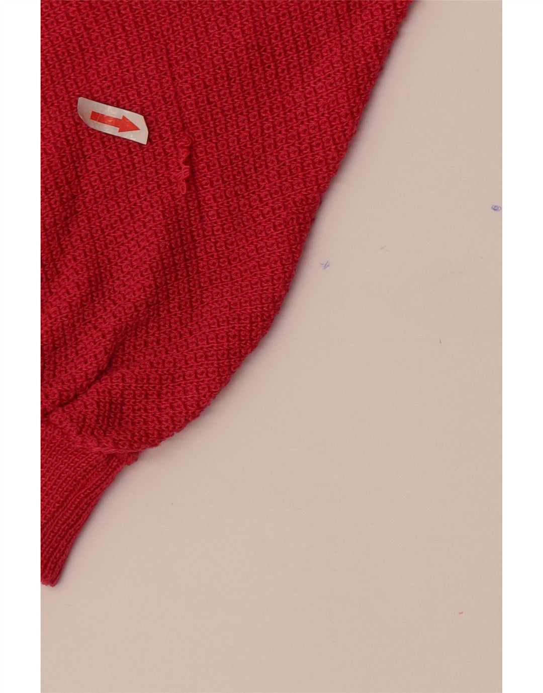 Sonya Womens Oversized Crew Neck Jumper Sweater UK 10 Small Pink Striped