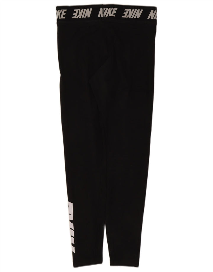 Nike Grafiske Leggings til kvinder UK 12 Medium Sort