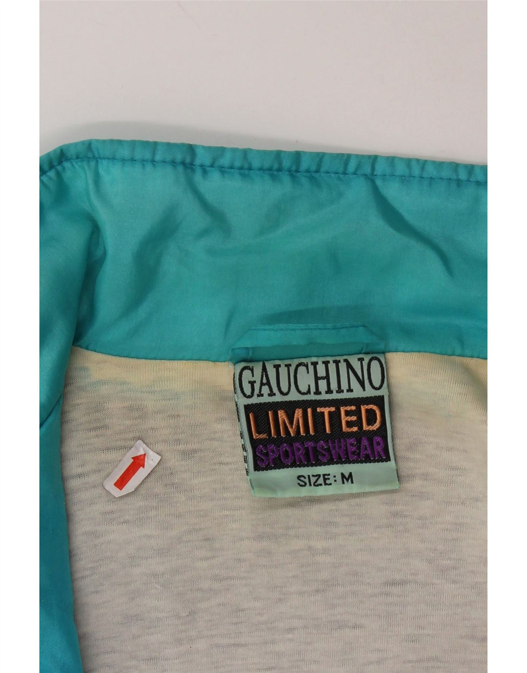 VINTAGE Grafisk træningsdragt til mænd Topjakke Medium Flerfarvet Colourblock