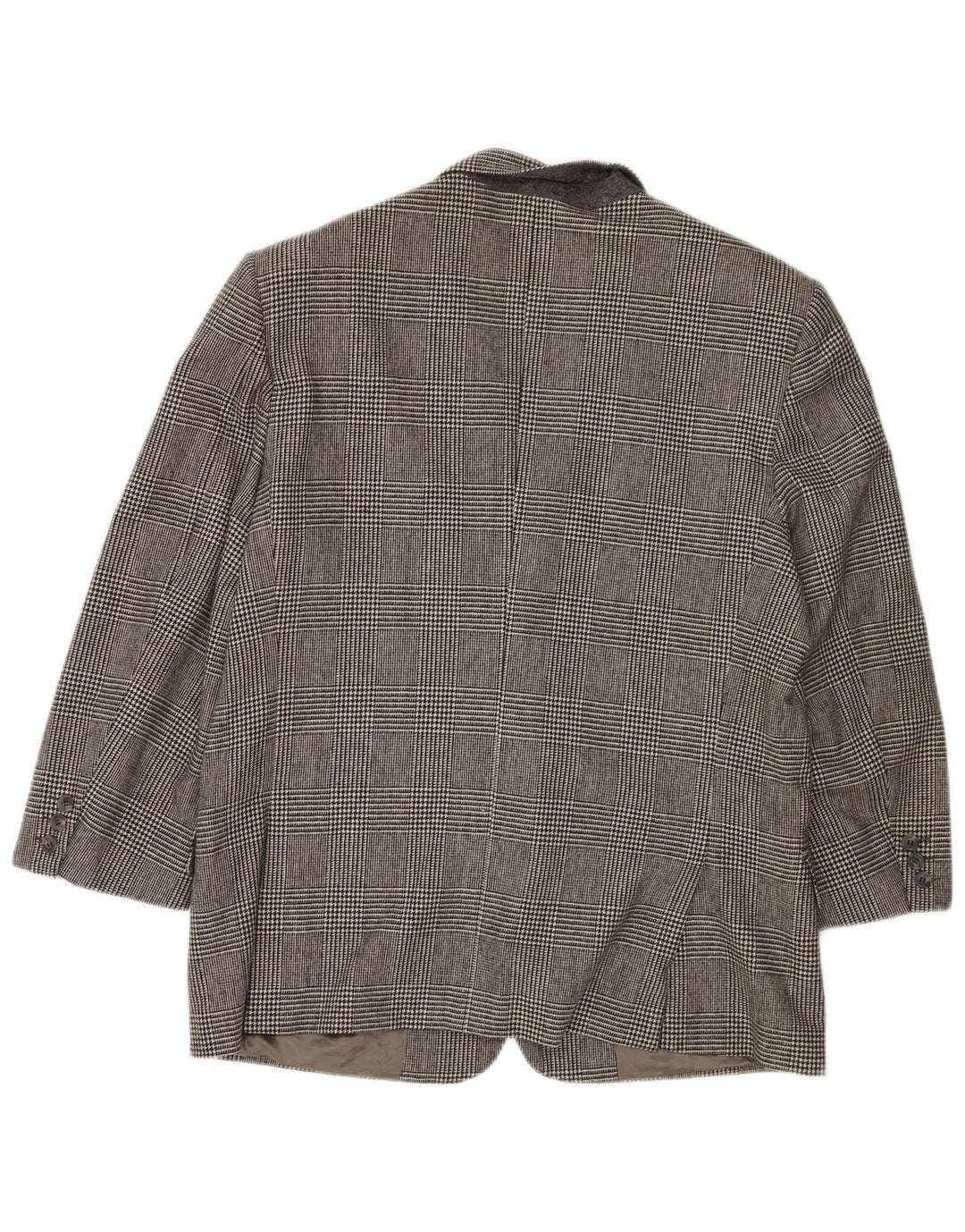 Valentino Herre 2-knaps blazerjakke IT 54 2XL Grå Houndstooth