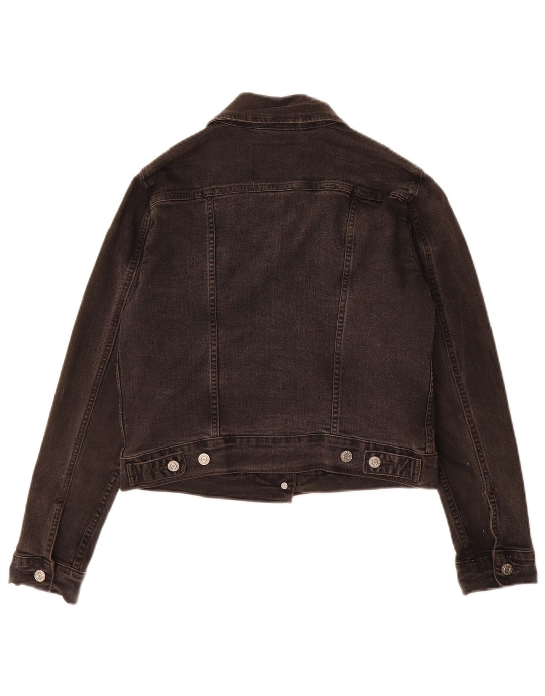 Levi's Dame denimjakke UK 12 Medium Grey Bomuld