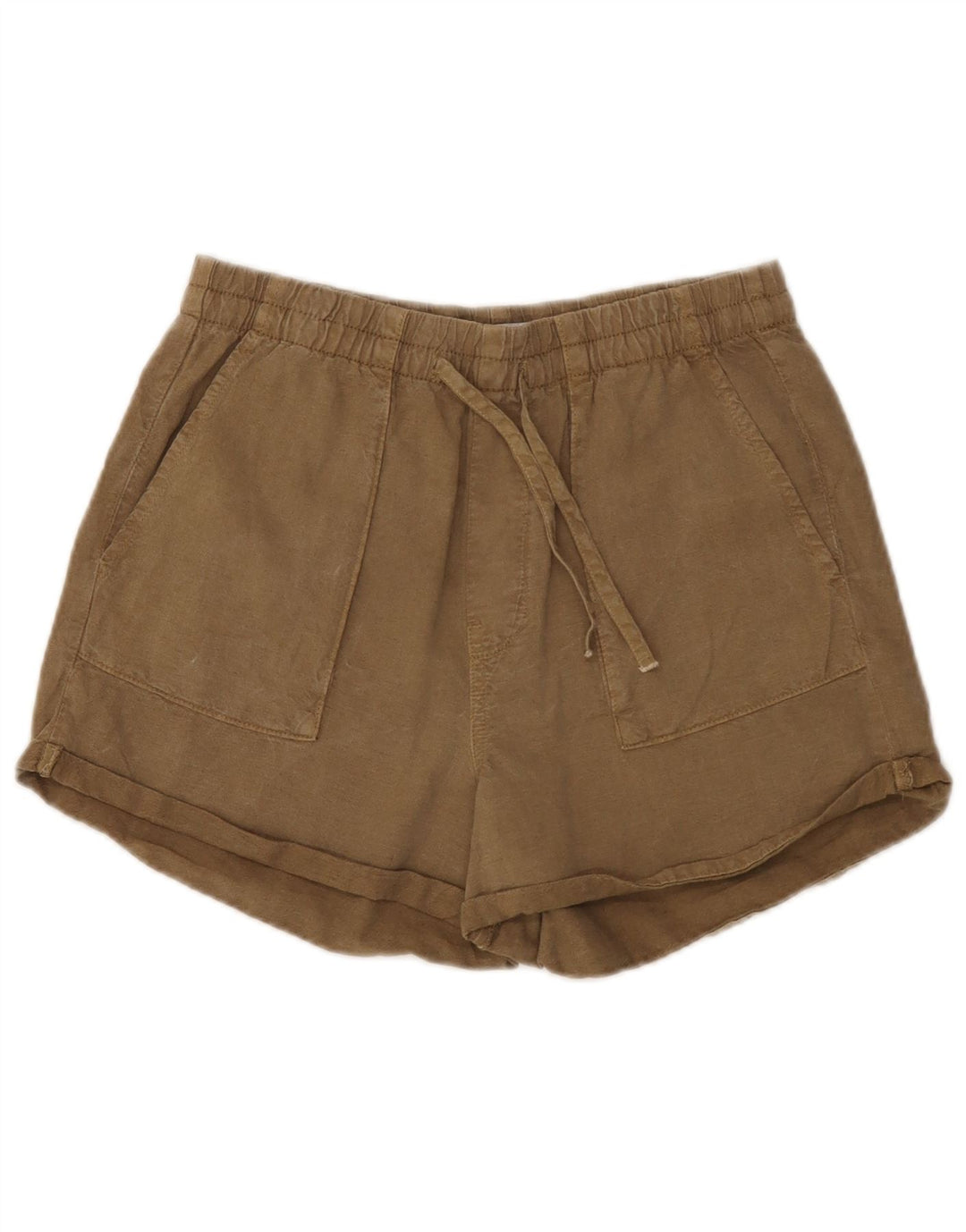 Zara Casual Shorts til kvinder XS W24 Khaki
