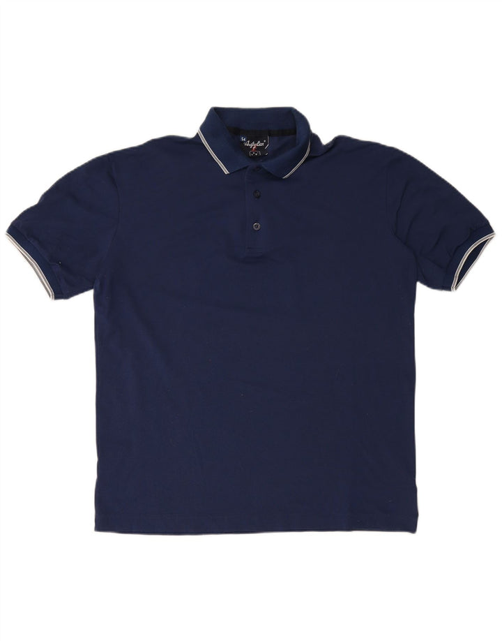 AUSTRALIAN L'ALPINA Poloshirt til mænd IT 54 XL Marineblå polyamid