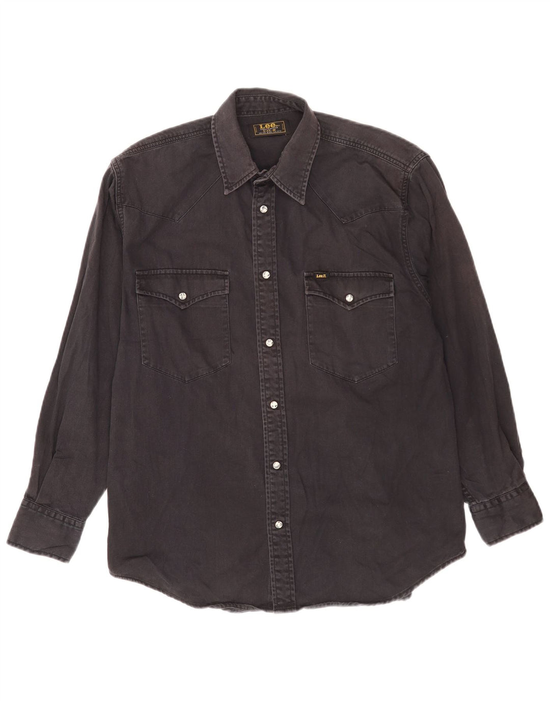 Lee Herre denimskjorte Medium Sort bomuld