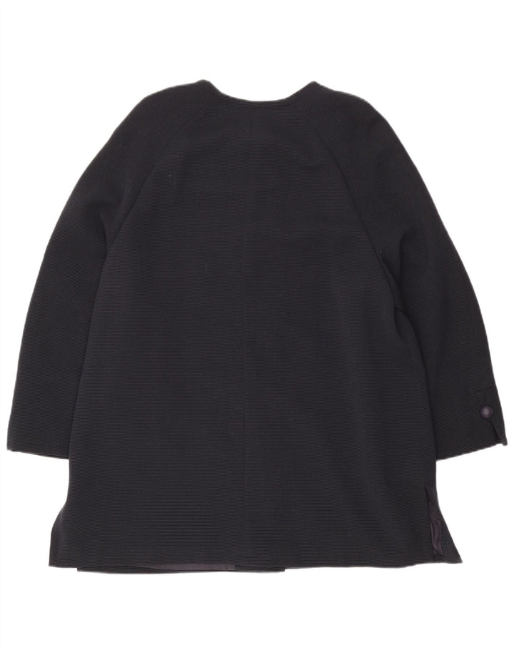 Carisma Dame Longline 5-knaps blazerjakke IT 50 XL Marineblå Uld