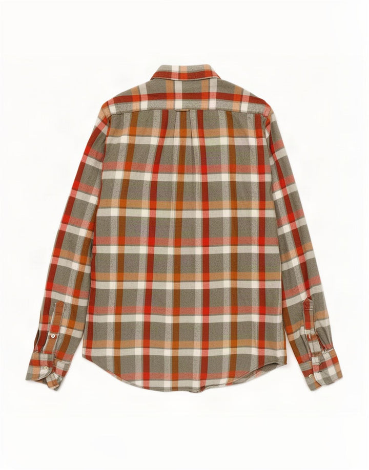Gant herre flannel skjorte medium flerfarvet ternet bomuld
