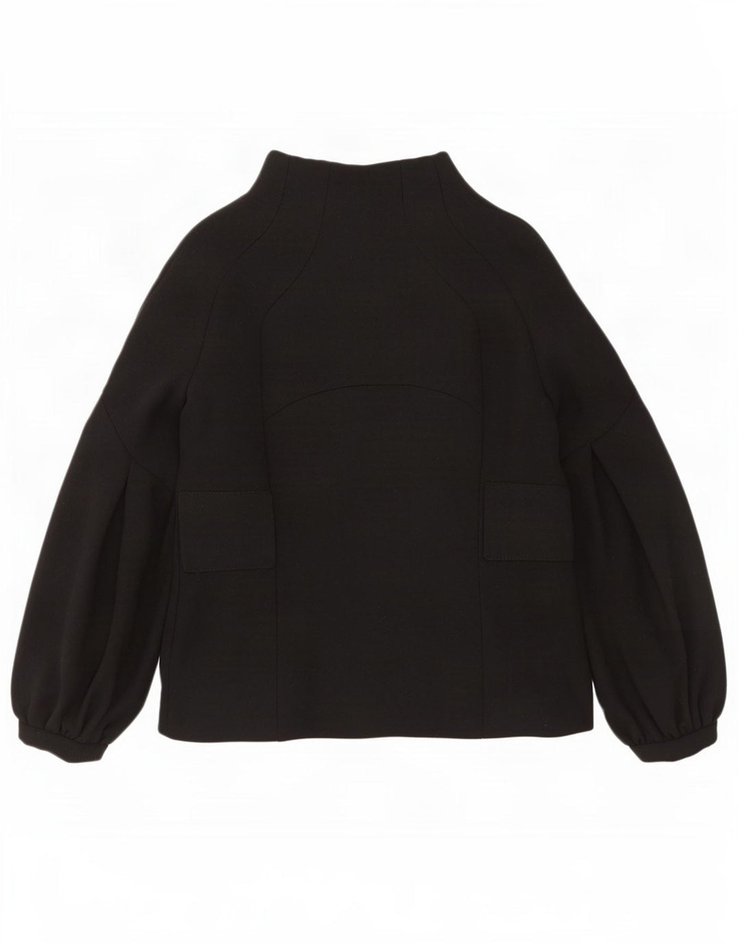 Zara Dame Blazer Jacket UK 12 Medium Sort Uld