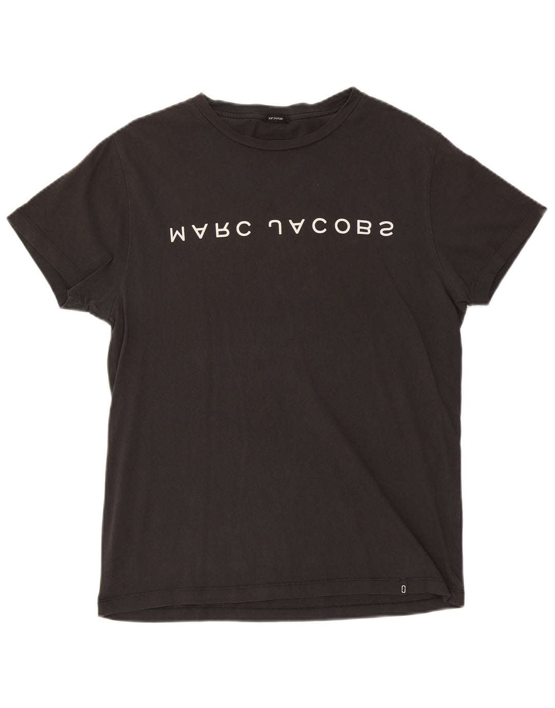MARC JACOBS Womens Graphic T-Shirt Top Large Black