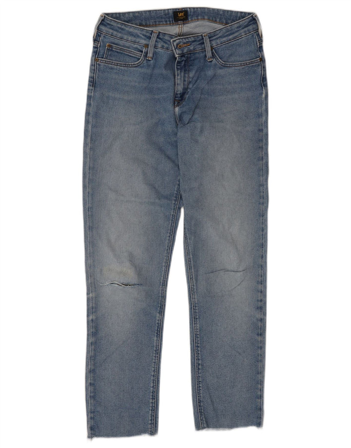 LEE Herre Cropped Tapered Jeans W28 L26 Blå