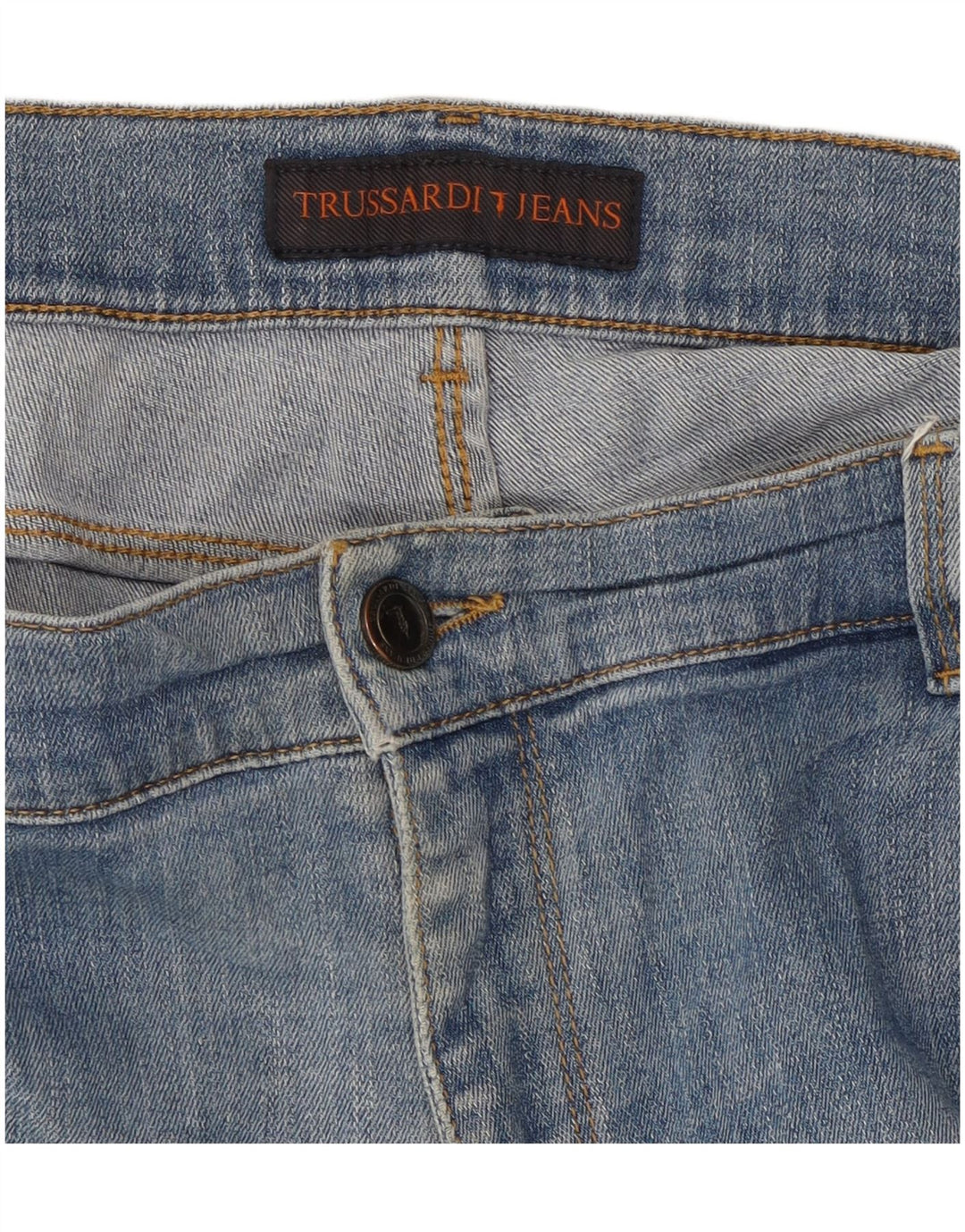TRUSSARDI Mens Slim Jeans W44 L34 Blue