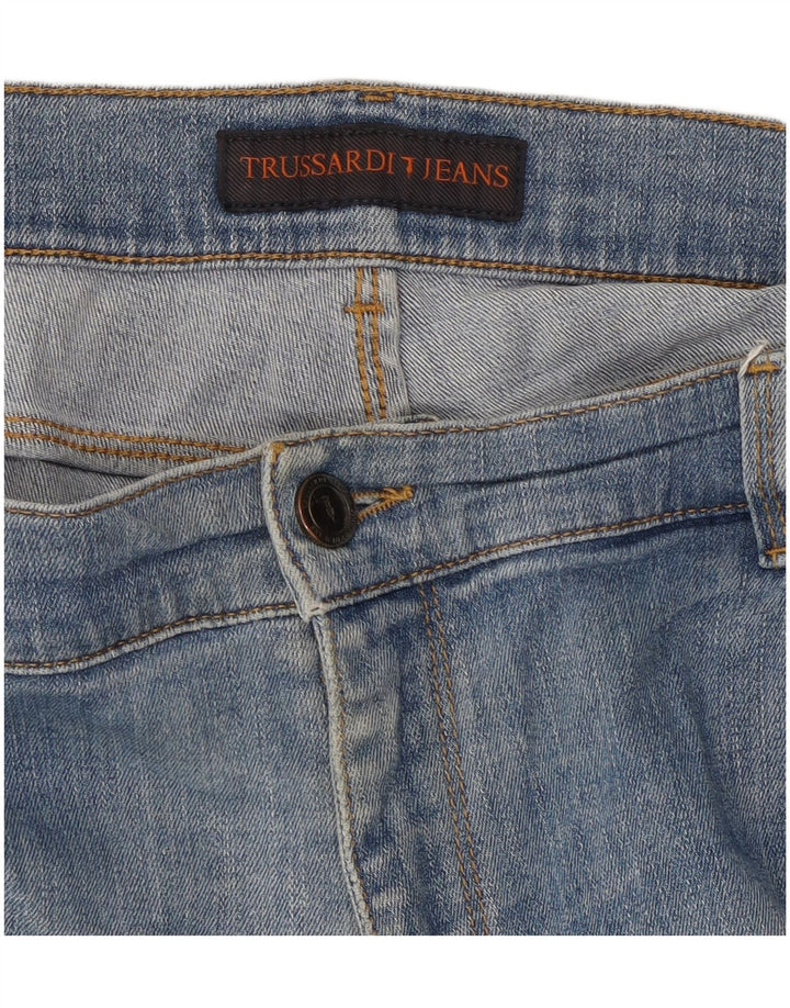 TRUSSARDI Mens Slim Jeans W44 L34 Blue