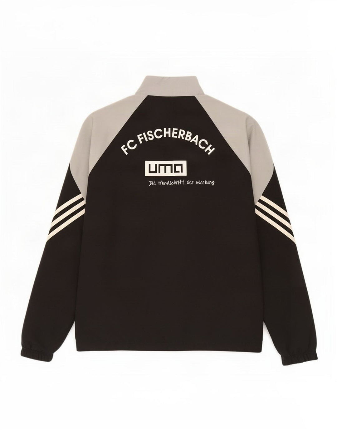 Adidas Herre grafisk træningsdragt Topjakke Medium Sort Colourblock Polyester