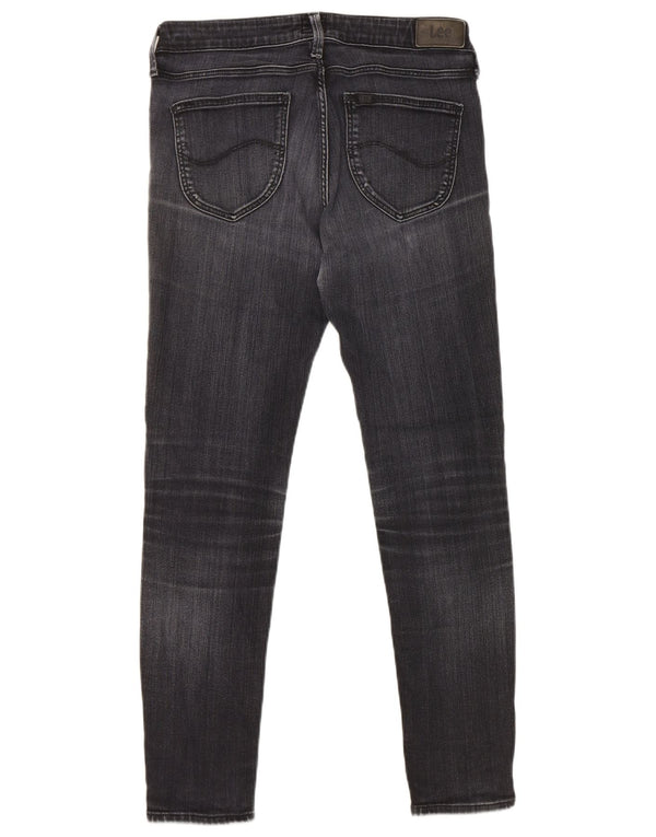 Lee Dame Scarlett Skinny Jeans W30 L27 Sort Bomuld