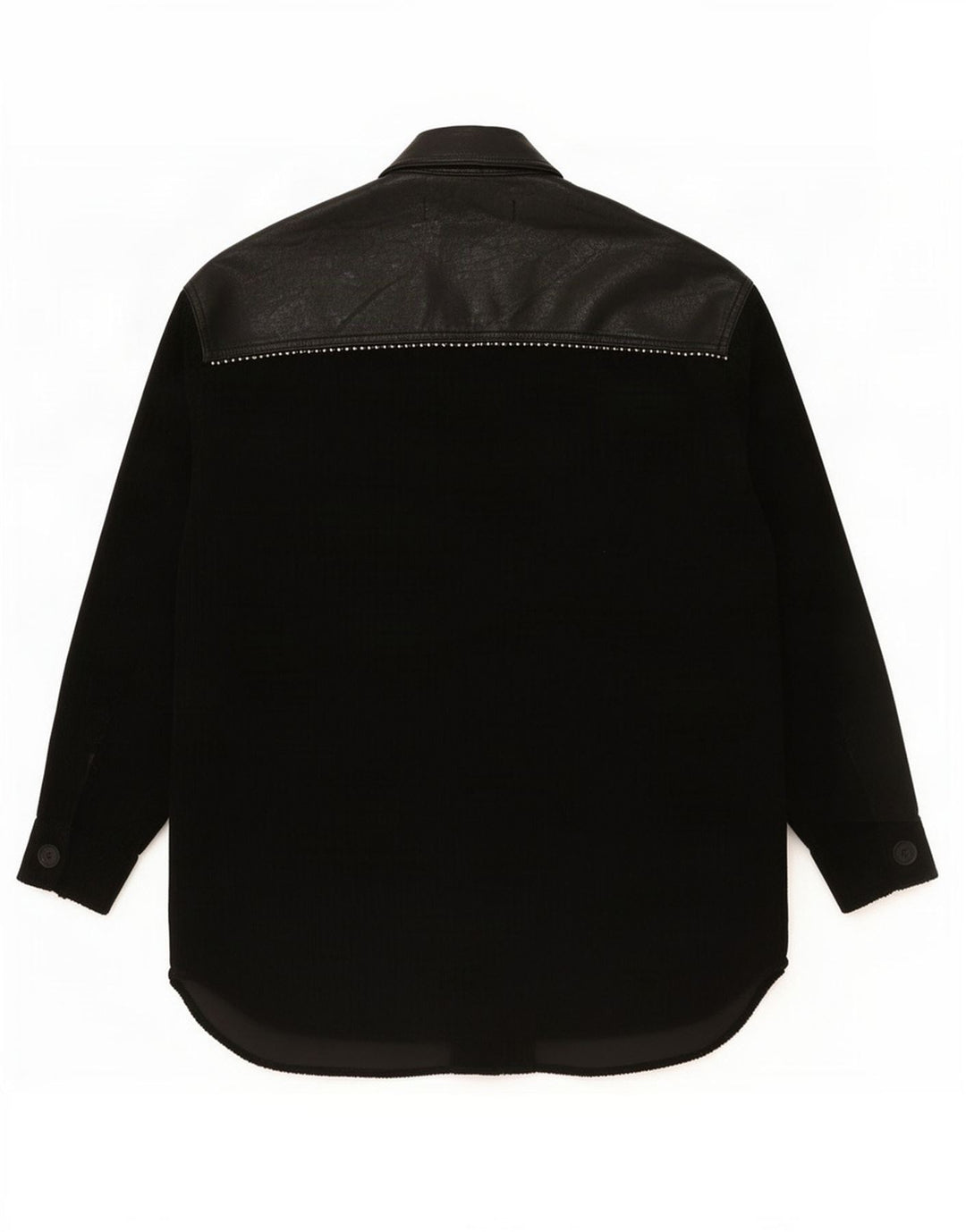 Zara Dame Oversized Shirt UK 6 XS Sort Polyester