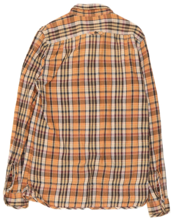 Superdry Flanelskjorte til mænd Stor flerfarvet ternet bomuld