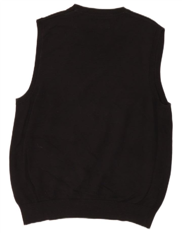 Marks & Spencer Herrevest Tank Top Stor Sort Bomuld