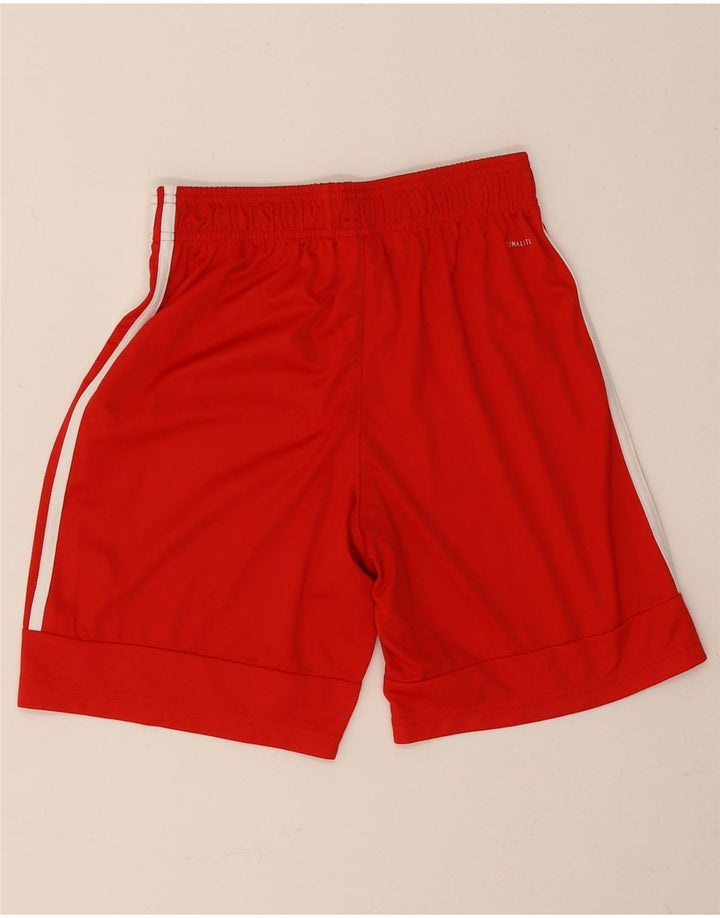 Adidas drenge sportsshorts 13-14 år rød polyester