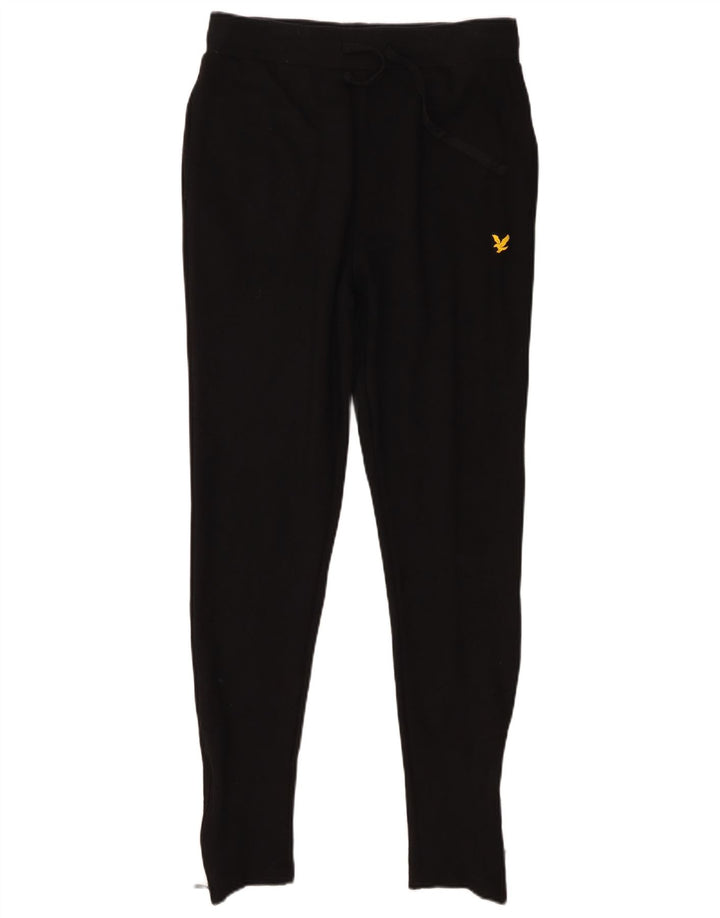 Lyle & Scott Træningsdragtsbukser til mænd Small Black Cotton