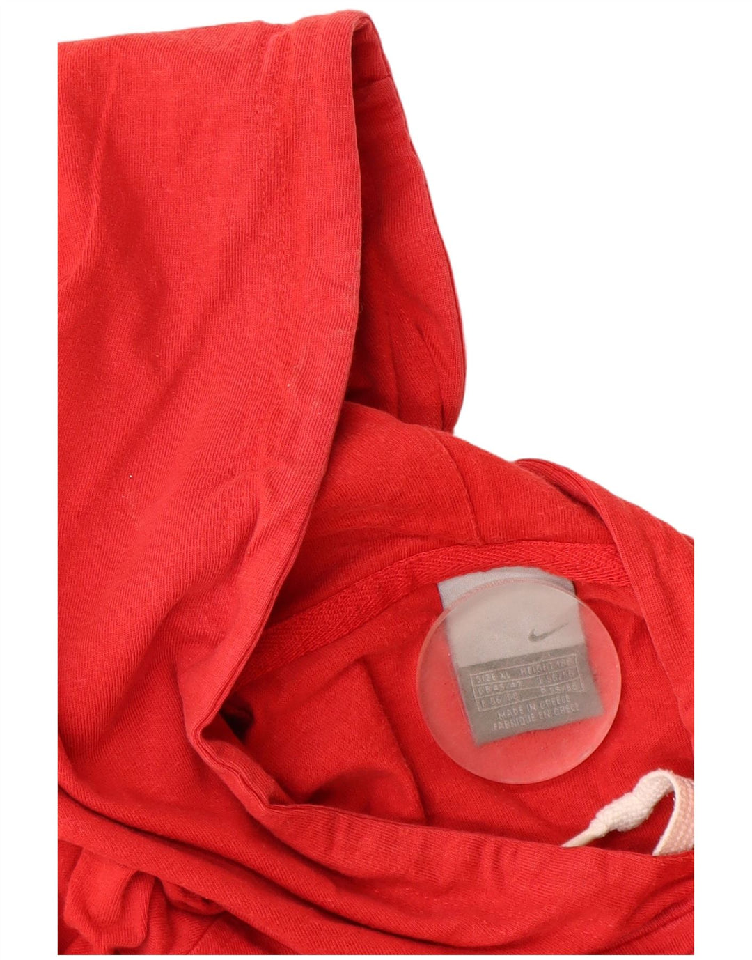 NIKE Air Graphic hættetrøje til mænd UK 45/47 XL rød bomuld