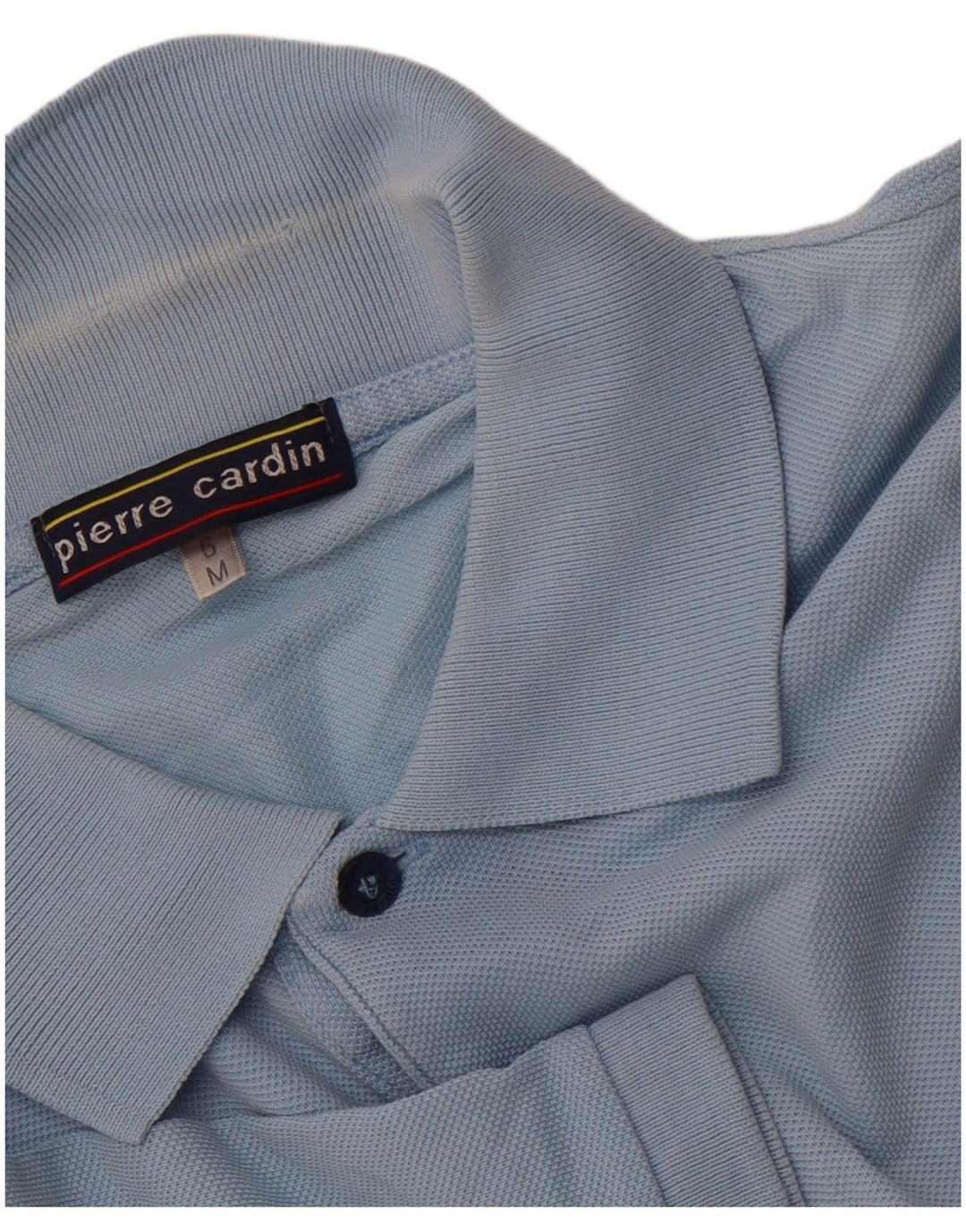 PIERRE CARDIN Poloshirt til mænd Medium blå bomuld