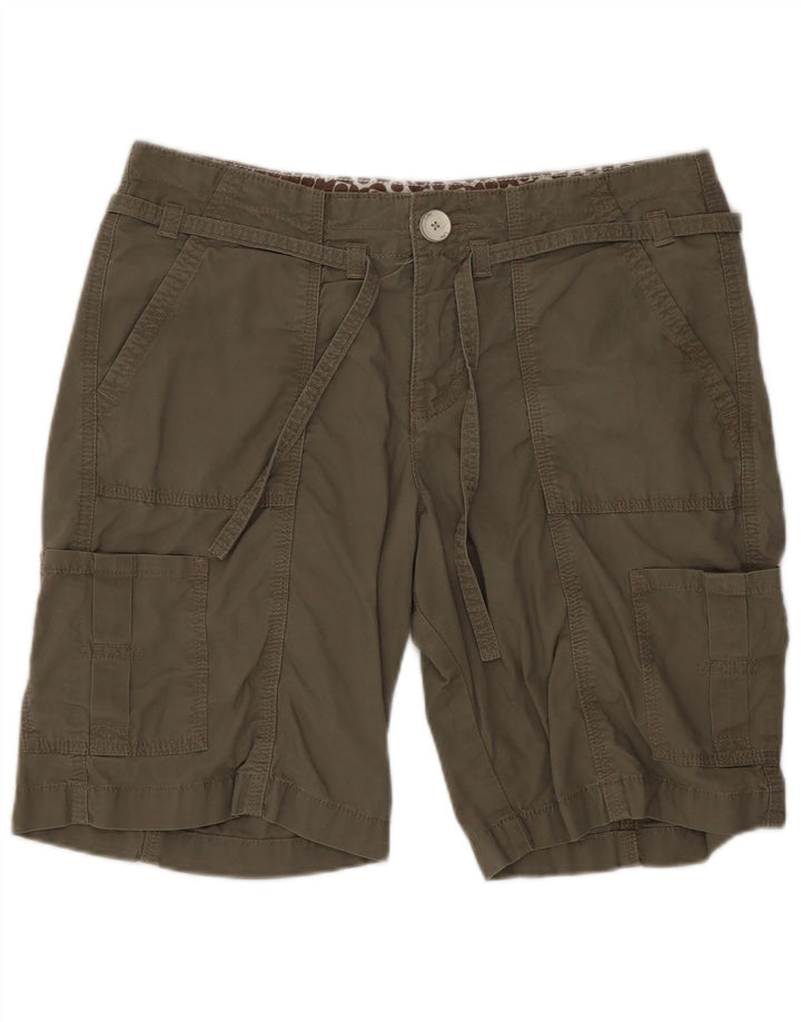 Lee Dame Cargo Shorts US 8 Medium W30 Grøn Bomuld