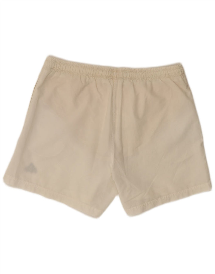 Adidas Herre Sportshorts Medium Hvid Bomuld