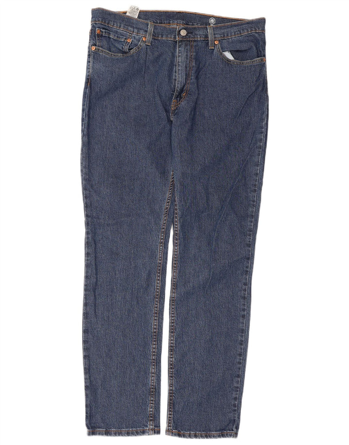 Levi's Herre 511 Slim Jeans W36 L32 Blå Bomuld