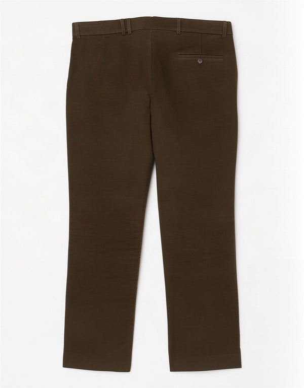 Barbour herre lige jakkesæt bukser W36 L31 Khaki Bomuld