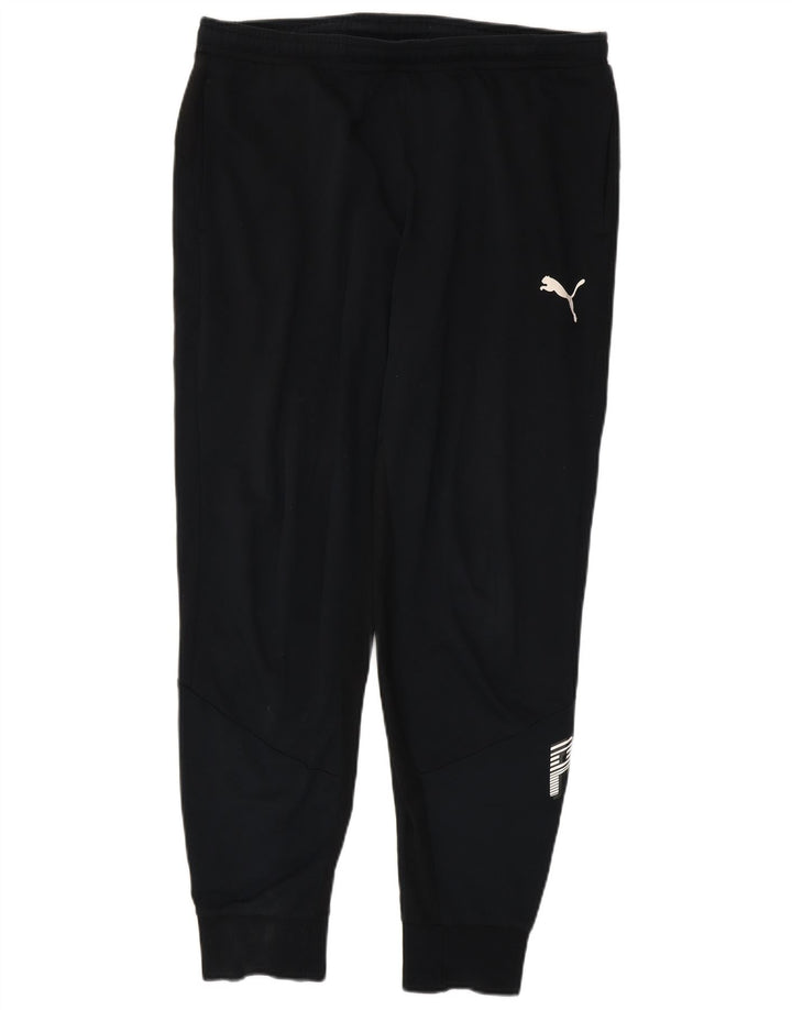 Puma Herre grafisk træningsdragt Bukser Joggers XL Sort