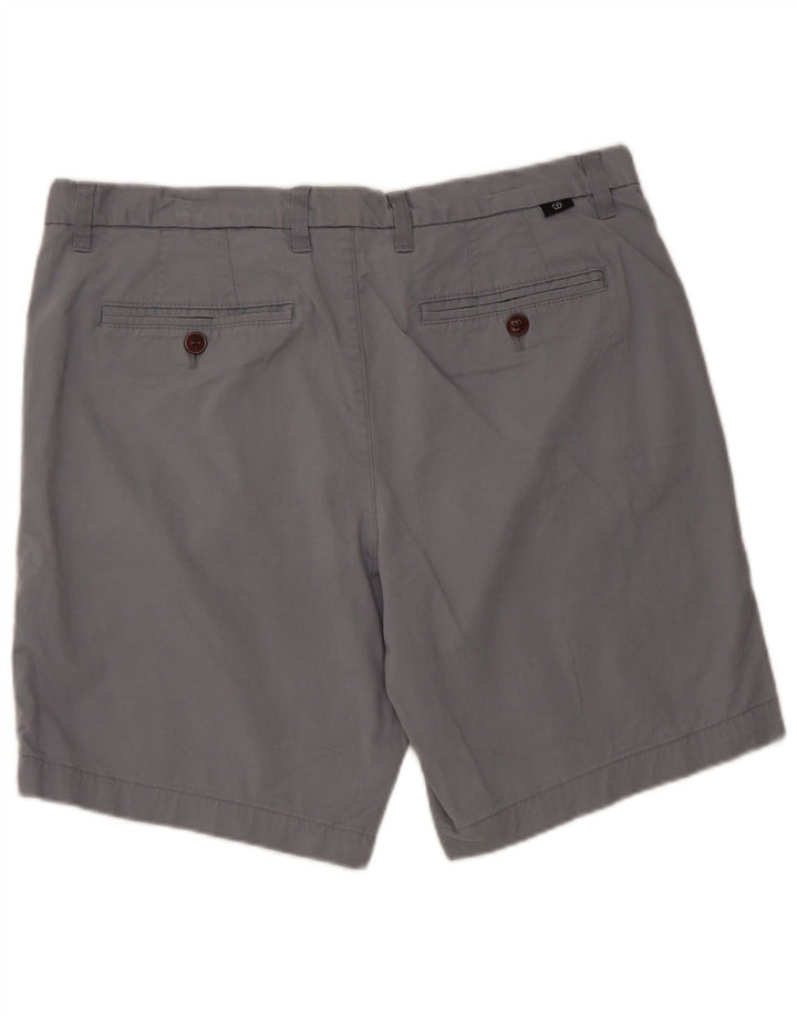 TED BAKER Mens Chino Shorts W36 Large Grey Cotton