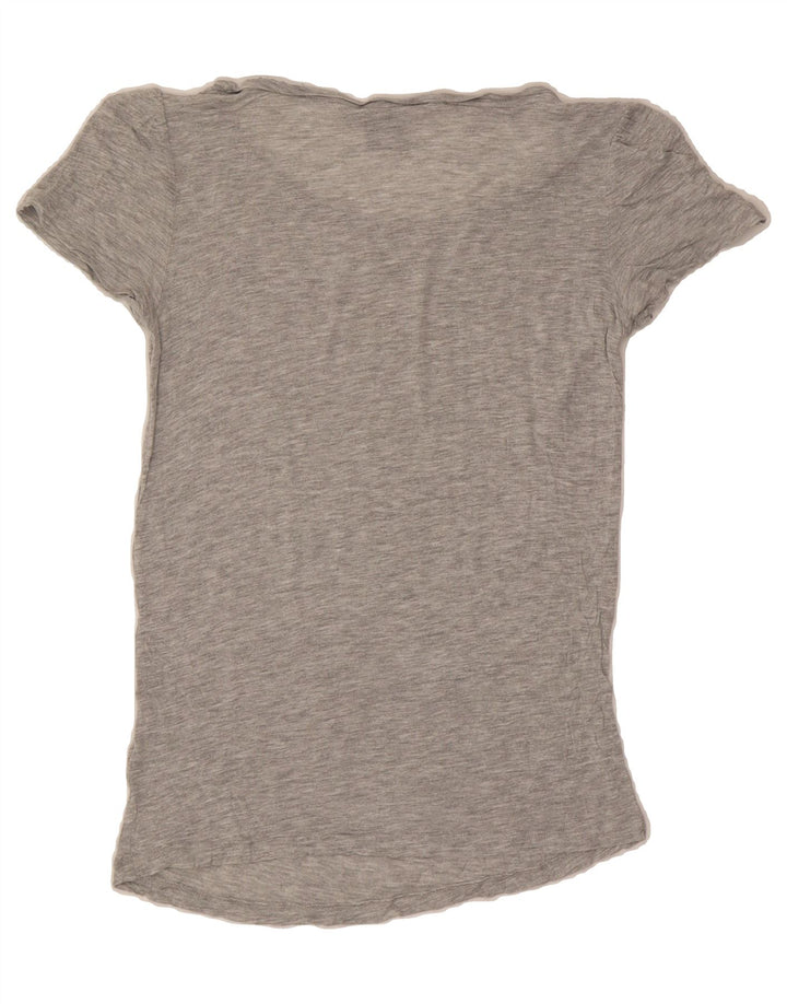 CARHARTT Womens T-Shirt Top UK 12 Medium Grey Vintage Carhartt and Second-Hand Carhartt from Messina Hembry 