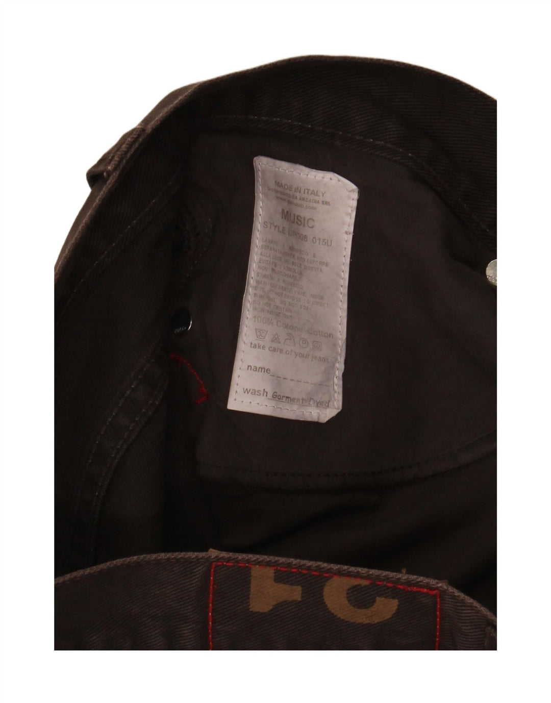 Dondup Herre Slim Jeans W31 L34 Brun Bomuld