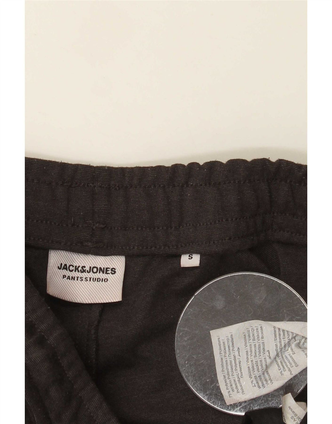 Jack & Jones Træningsdragtsbukser til mænd Små grå polyester