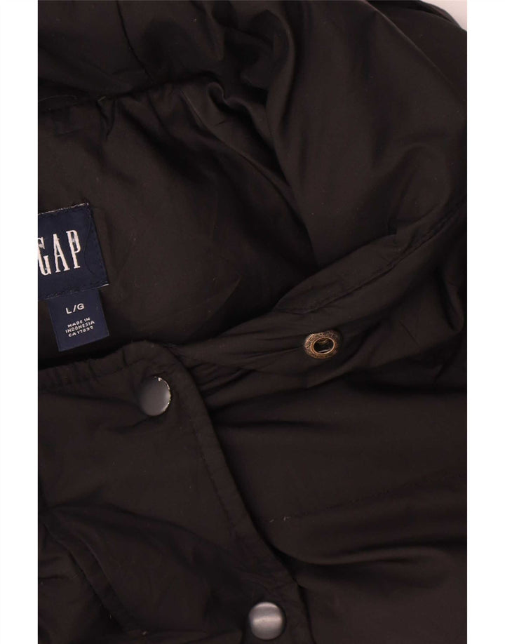 Gap hættejakke til kvinder UK 16 Large Black