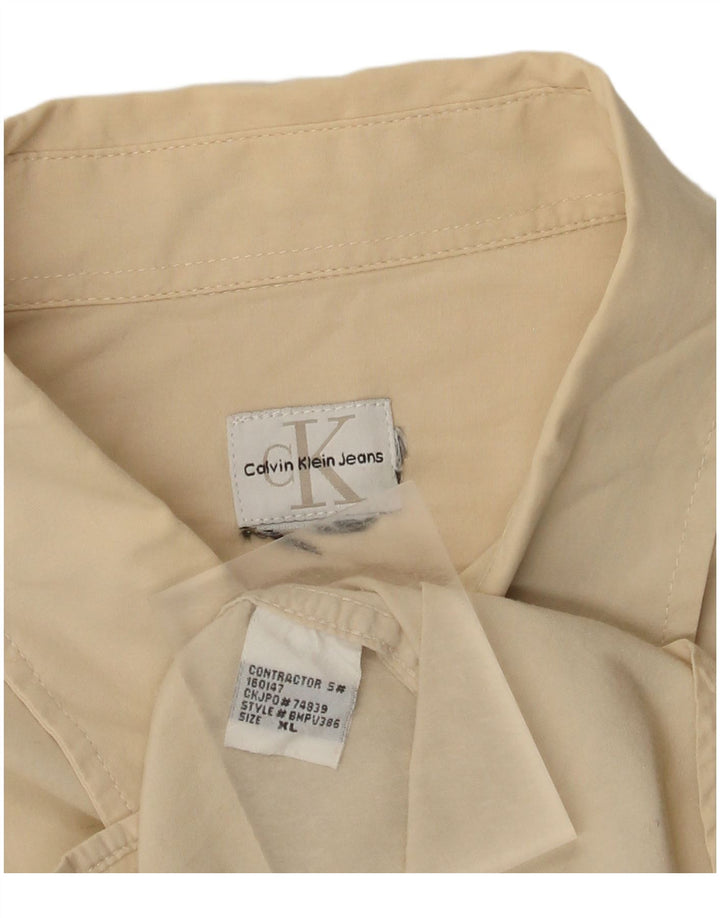 Calvin Klein Jeans Herreskjorte XL Beige