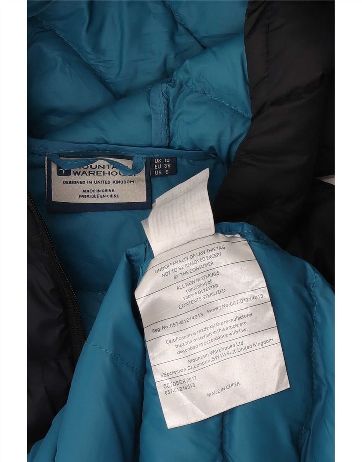 Mountain Warehouse Dame hættejakke UK 10 Small Navy Blue