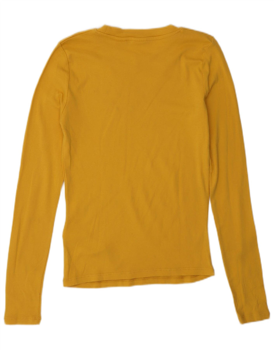 Levi's Dame Top Langærmet UK 6 XS Gul Bomuld