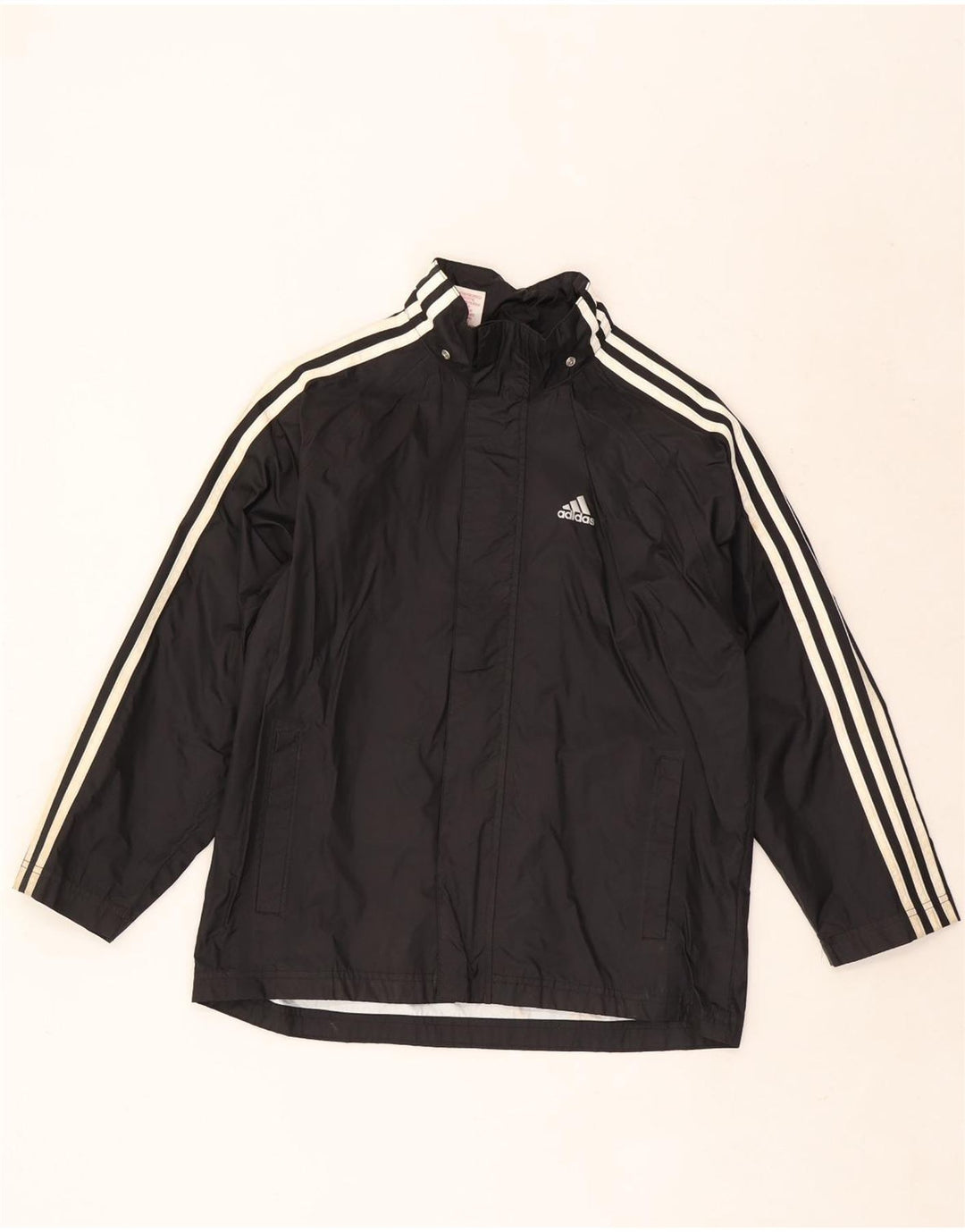 Adidas drenge regnjakke 9-10 år sort nylon