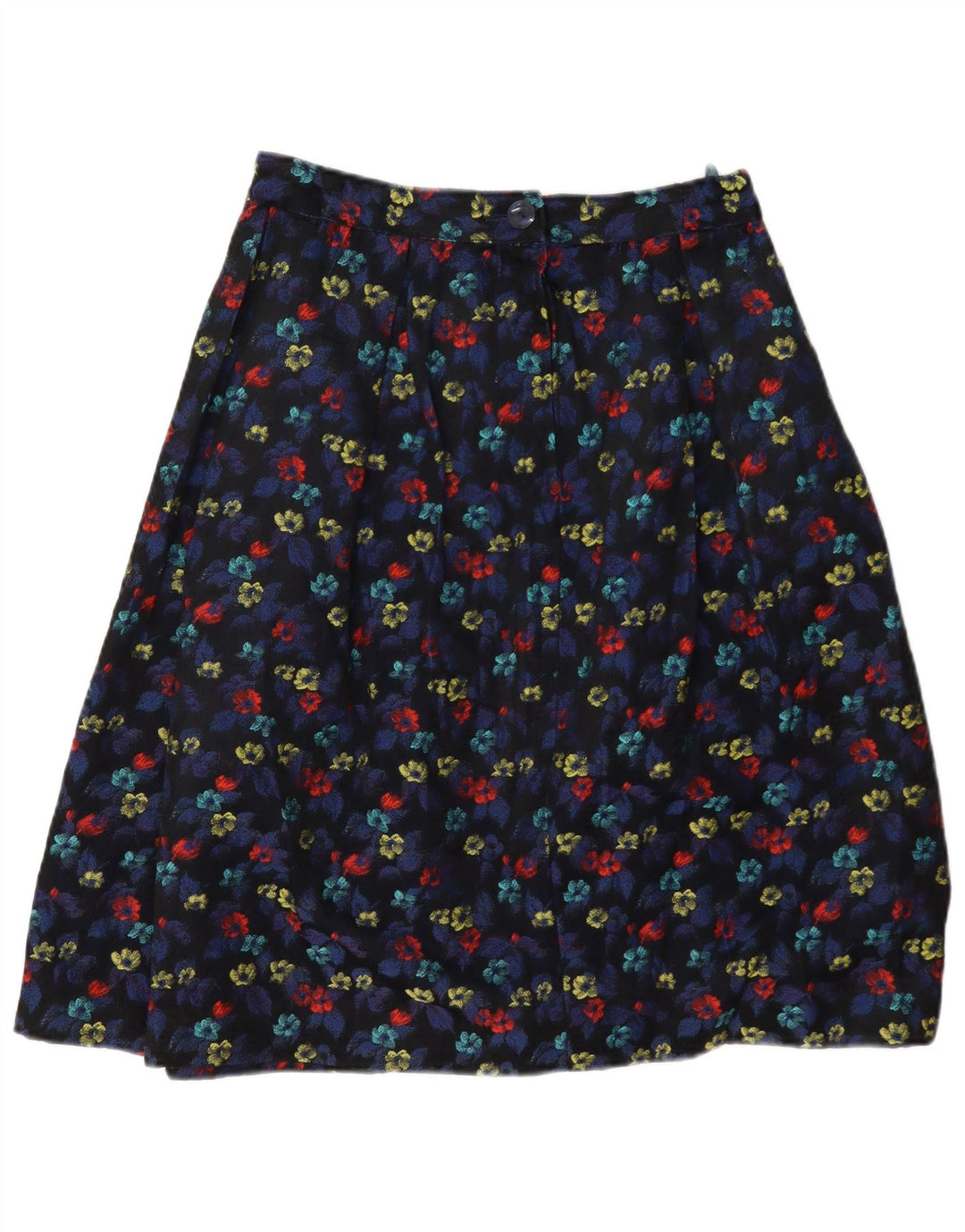 Vintage A-Line nederdel til kvinder W28 Medium Multicolored Floral